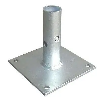 Base Plate - Leading manufacturer of base plate in India - Robust Scaffolding